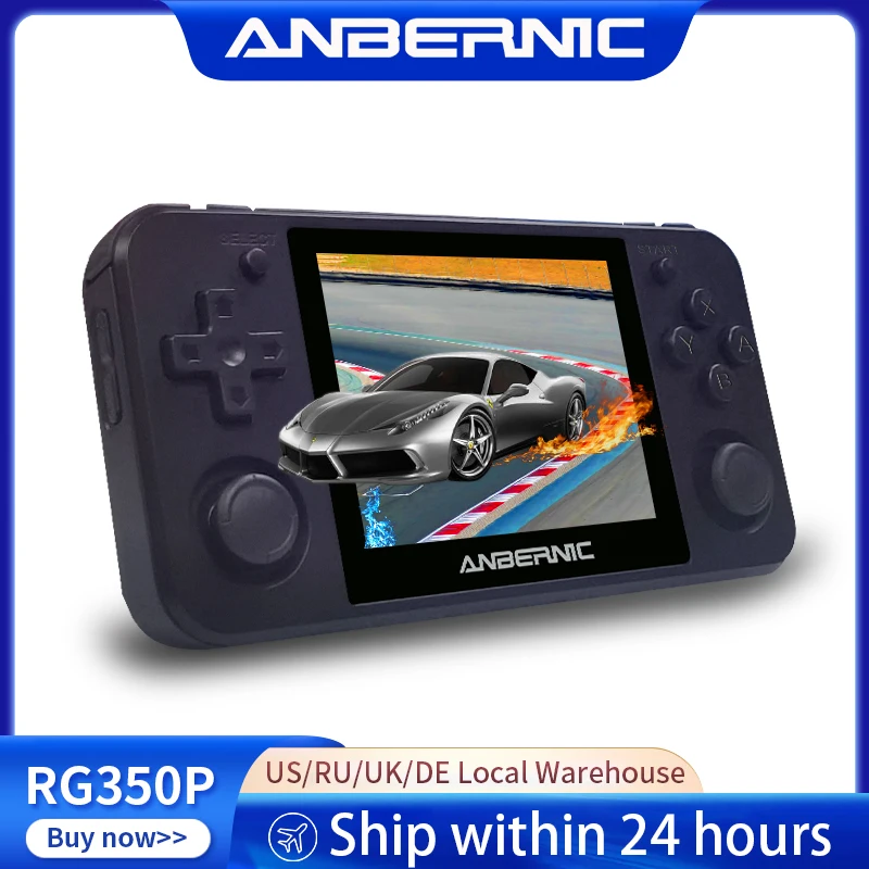 Anbernic rg350p Handheld-Spiele konsole 3,5 ips Bildschirm Retro-Spiele ps1 HDMI-kompatible Mini-Tasche HD-TV-Spiel Spieler Junge Geschenk Image