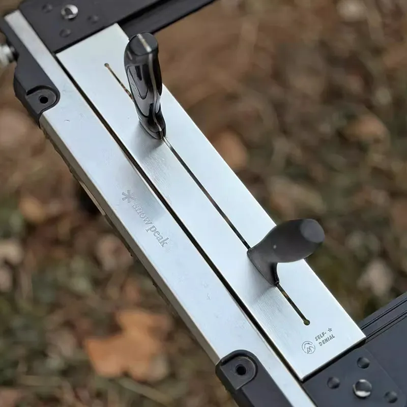 Outdoor-Camping 0,25 Einheit IGT Tischzubehör Edelstahl-Messerhalterplatte Kompatibel mit SP-Tisch Image