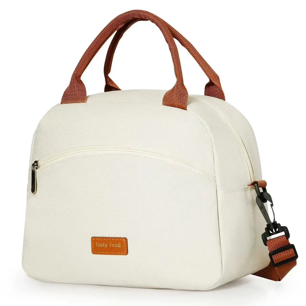 1 Stück wasserdichte Lunch-Taschen, Thermokühler, für Büro, Mahlzeit, Outdoor, Camping, Picknick, isolierte, langlebige Handtasche, Aufbewahrungsbox Image