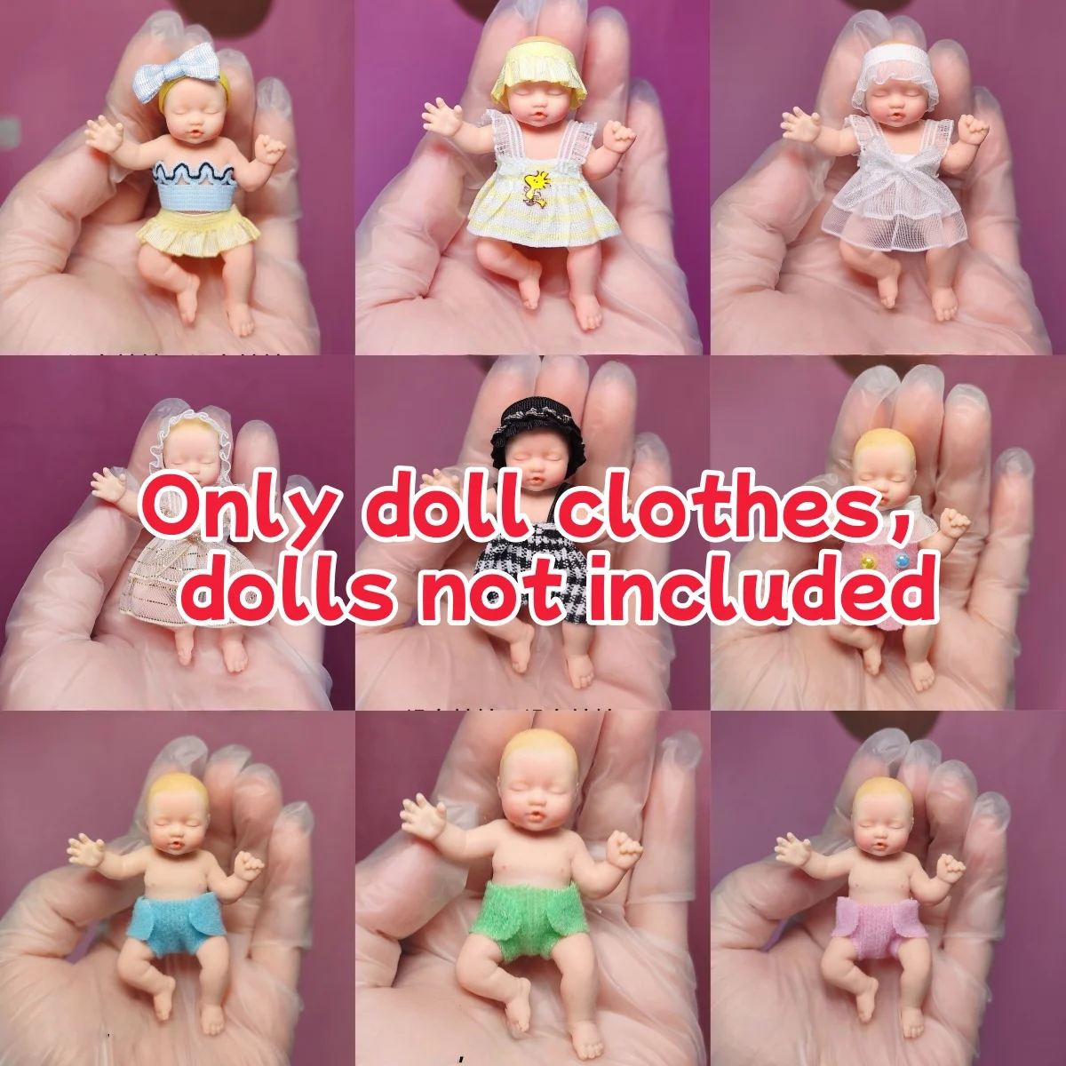ZURU Mysterious Box Baby Ball Zubehör Puppenkleidung Miniverse Mini Marken Blind Box Baby Ball Miniatur Nur Puppenkleidung Image