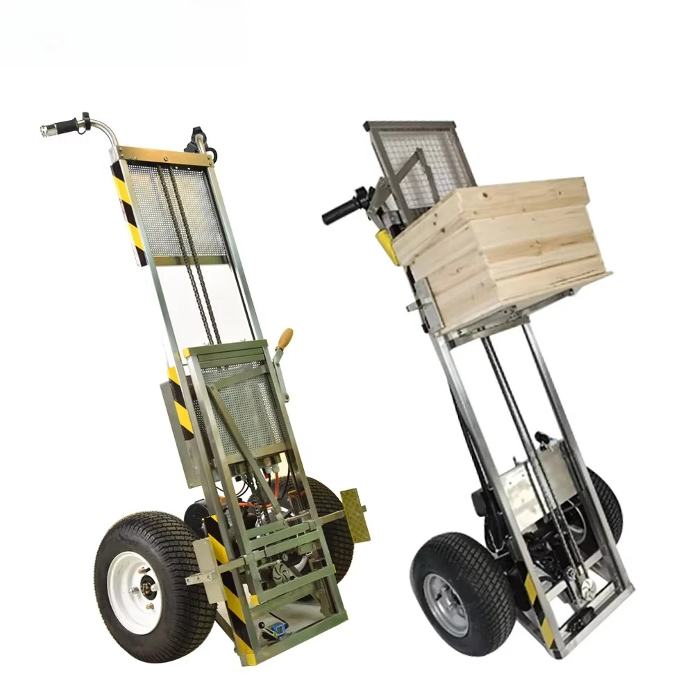 Imkerei Werkzeuge Transport Fracht Hand Trolley Heavy Duty Elektrische Bee Hive Lifter Wagen Image