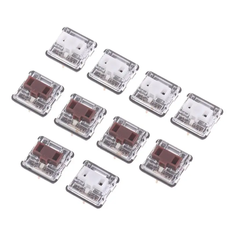 5 Stück weiß braun rot Low-Profile-Tastatur-Reparaturteile für G913 G915 G813 G815 Tastatur Image