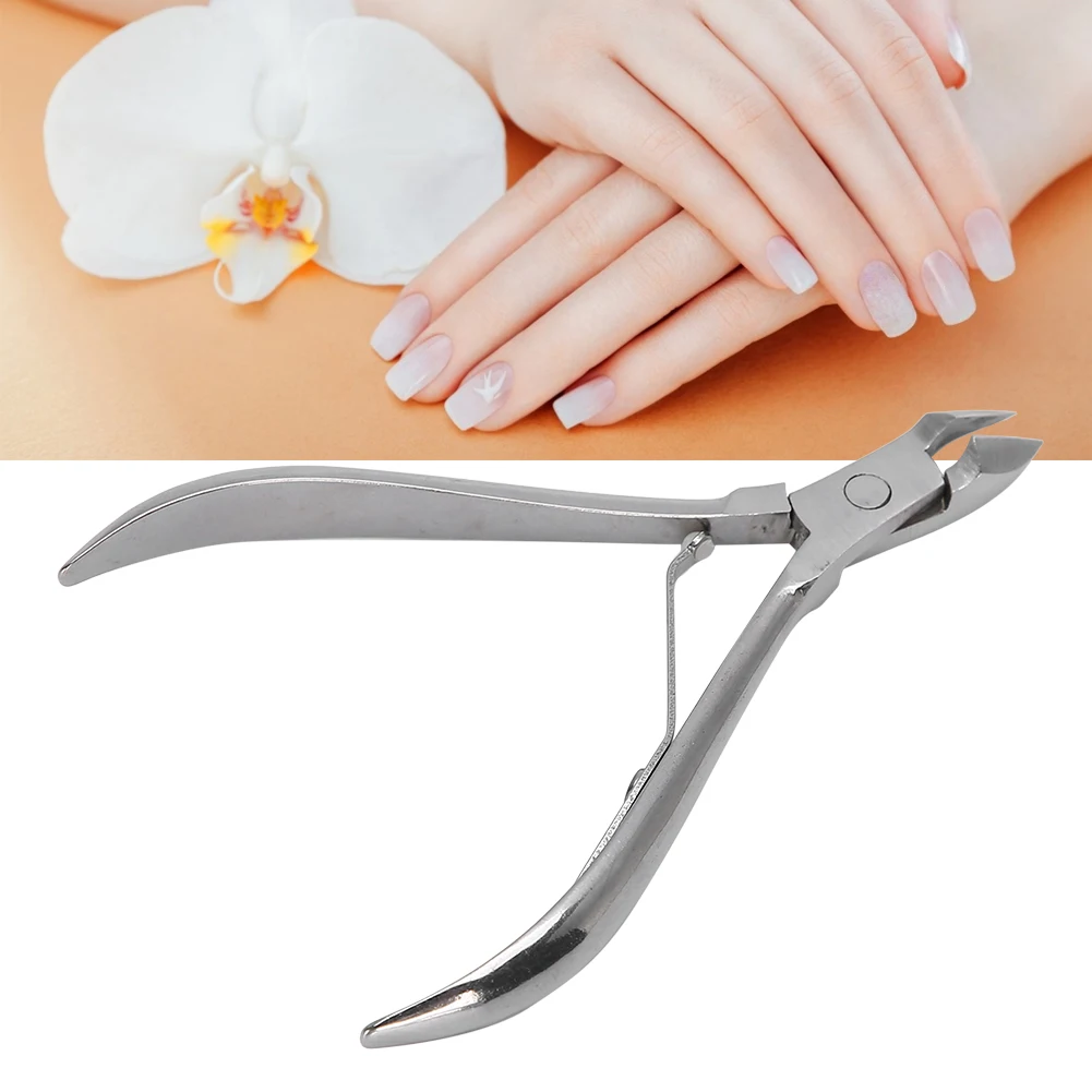 Edelstahl Abgestorbene Haut Zange Schere Nagel Häutchen Zange Maniküre Pediküre Werkzeug Nagel Häutchen Schere Image