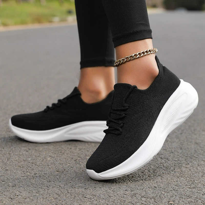 Damen-Sneaker Freizeitschuhe Flache Schuhe Luftdurchlässige Mesh-Trainingsschuhe Damenschuhe Damen-Sneaker Damenschuhe Damen-Tennisschuhe