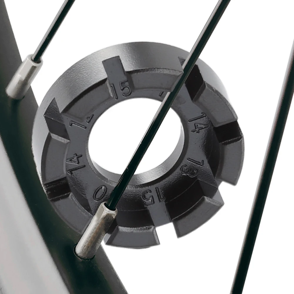 Nut Fahrrad Rad Felgen versteller Schraubens chl üssel 8-Wege-Reparatur Service MTB Werkzeugs chl üssel Stahl Fahrrad Rad Felgen schlüssel Schraubens chl üssel Mountainbike Werkzeuge