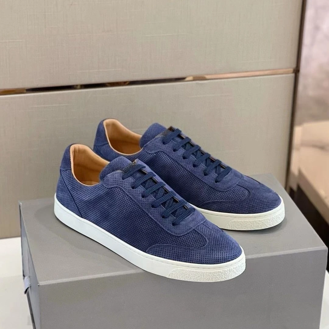 2026 neue minimalistische Luxus-Herrenschuhe, atmungsaktive Schnürschuhe, multifunktionale Freizeit-Sportschuhe