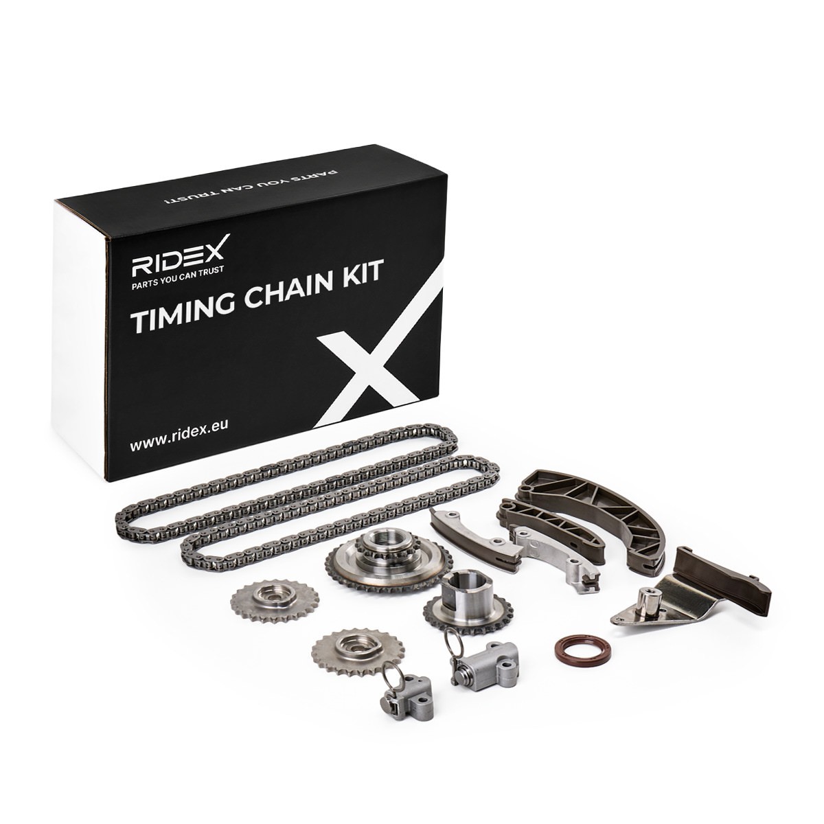 RIDEX Steuerkettensatz HYUNDAI,KIA 1389T3203 231212A000,243222A000,243352A210 243512A000,243702A000,243762A000,243772A000,243612A000,243862A000 Image