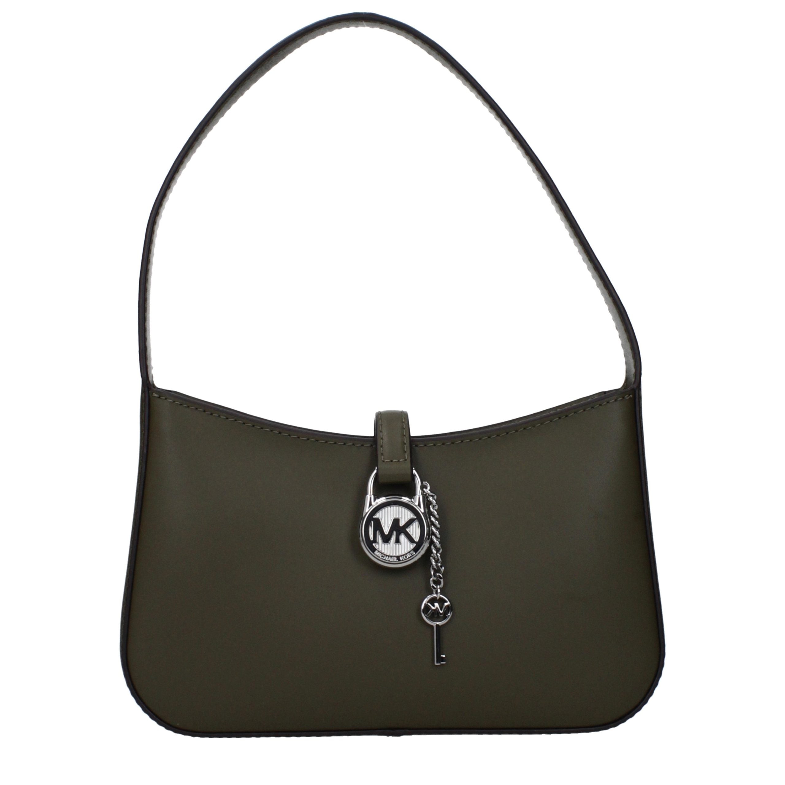 Michael Kors Lederhandtasche - Grün Einheitsgröße