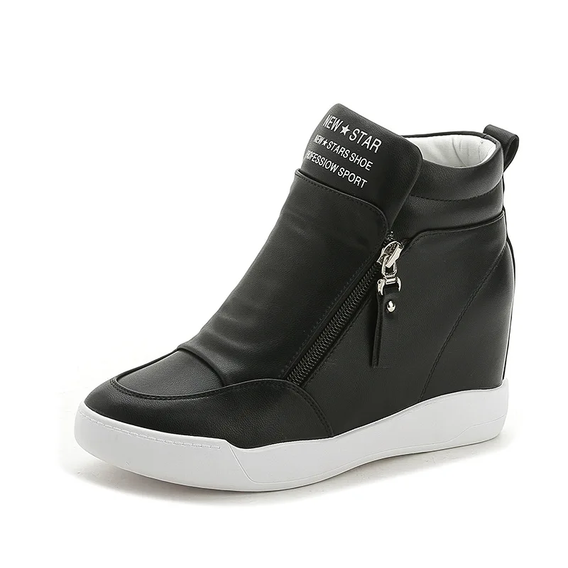 Keile Turnschuhe Für Frauen Erhöhen Innerhalb Frauen Casual Schuhe Plattform Turnschuhe Frauen Aufzug Schuhe Zapatillas Vulkanisierte Schuhe