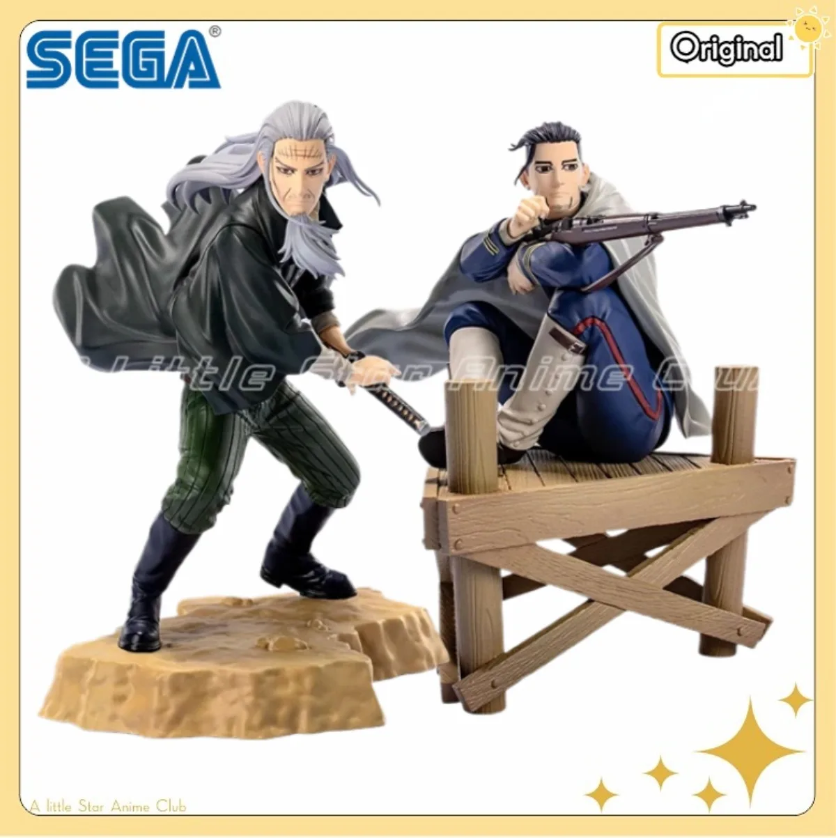 Original SEGA XrossLink Golden Kamuy Hijiakta Toshizou/Ogata Hyakunosuke Ornamente