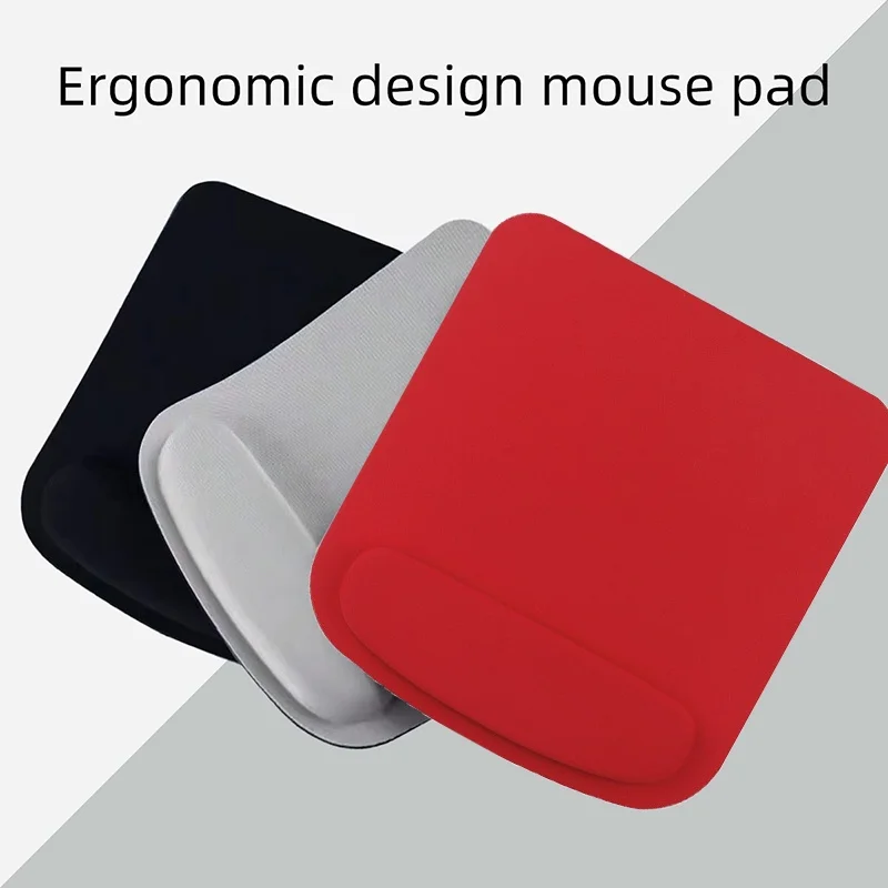 Computer-Handgelenk-Mauspad, umweltfreundliches EVA, ergonomisches Mauspad, Handgelenk-Pad, einfarbig, bequemes Mauspad für Büro-PC-Computer Image