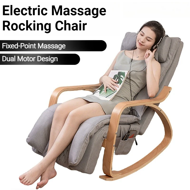Ganzkörper-Massagesessel Leistungsstarker Ergonomischer Heiz- und Vibrations-Massagesessel Elektrischer Relaxsessel Professionelles Massagegerät