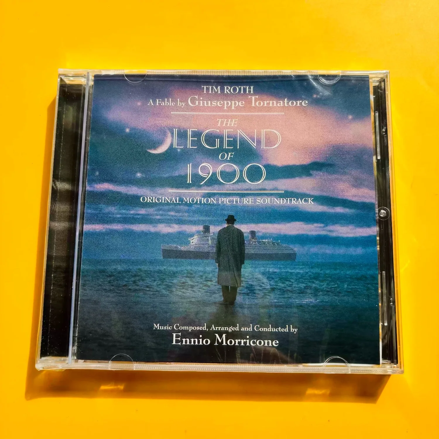 "The Legend of 1900" Film-Soundtrack-CD Ennio Morricone Zeitlose Romantische Klavierscore Kinogetreue Orchester-Musik zum Erzählen von Geschichten Image