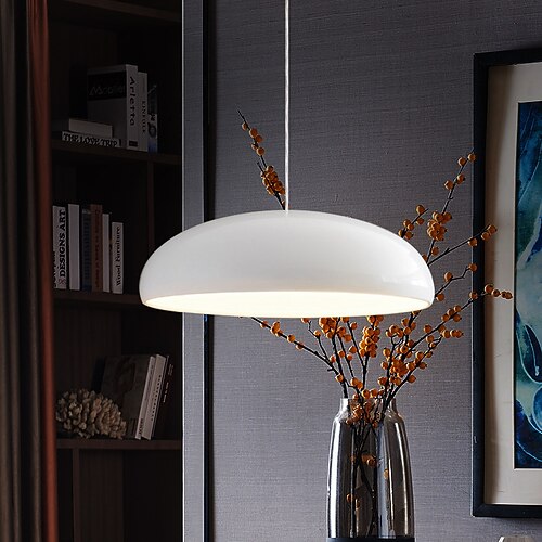 lampada a sospensione a led lampada a sospensione bianca calda paralume in alluminio lampada a sospensione interna loft lampada a sospensione a soffitto regolabile in altezza camera da letto bar caffetteria tavolo da ufficio lampade a sospensione...