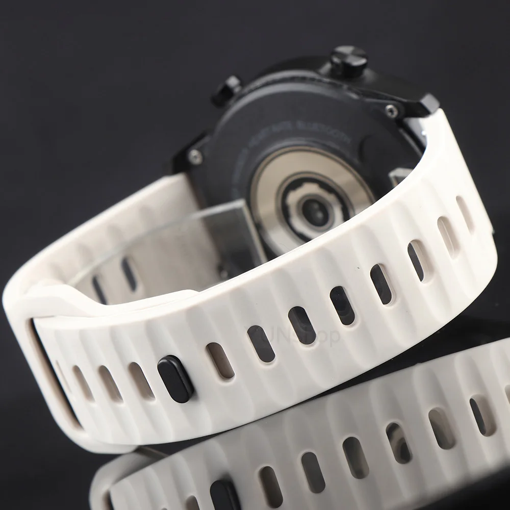 20/22mm Sport Silikon Armband Für Huawei Uhr 4 GT 2 2e 3 4 5 5Pro Armband Für Samsung Galaxy Uhr 4 5 6 7 klassische/aktive Image