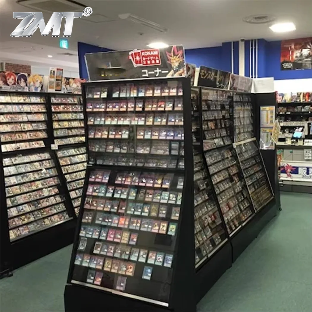 TGC Store Trading Sammelkarten-Displayständer Karton Klarer Sammelkarten-Kasten Baseball Sport Acryl-Kartenständer Image