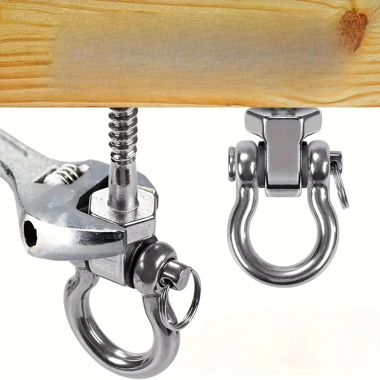 Hochbelastbarer Schaukelhaken für Yoga-Hängematten, Sandsackhaken, Hängesessel-Zubehör für Spielplatz, Veranda, Yoga-Hängematte