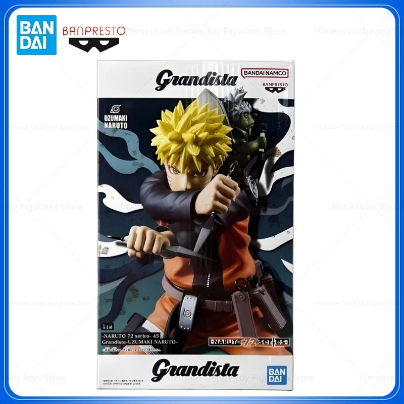 Bandai auf Lager, Banpresto Original Grandista Anime Naruto Shippuden Naruto Uzumaki Actionfigur Modell Spielzeug Sammlung Geschenk DT Image