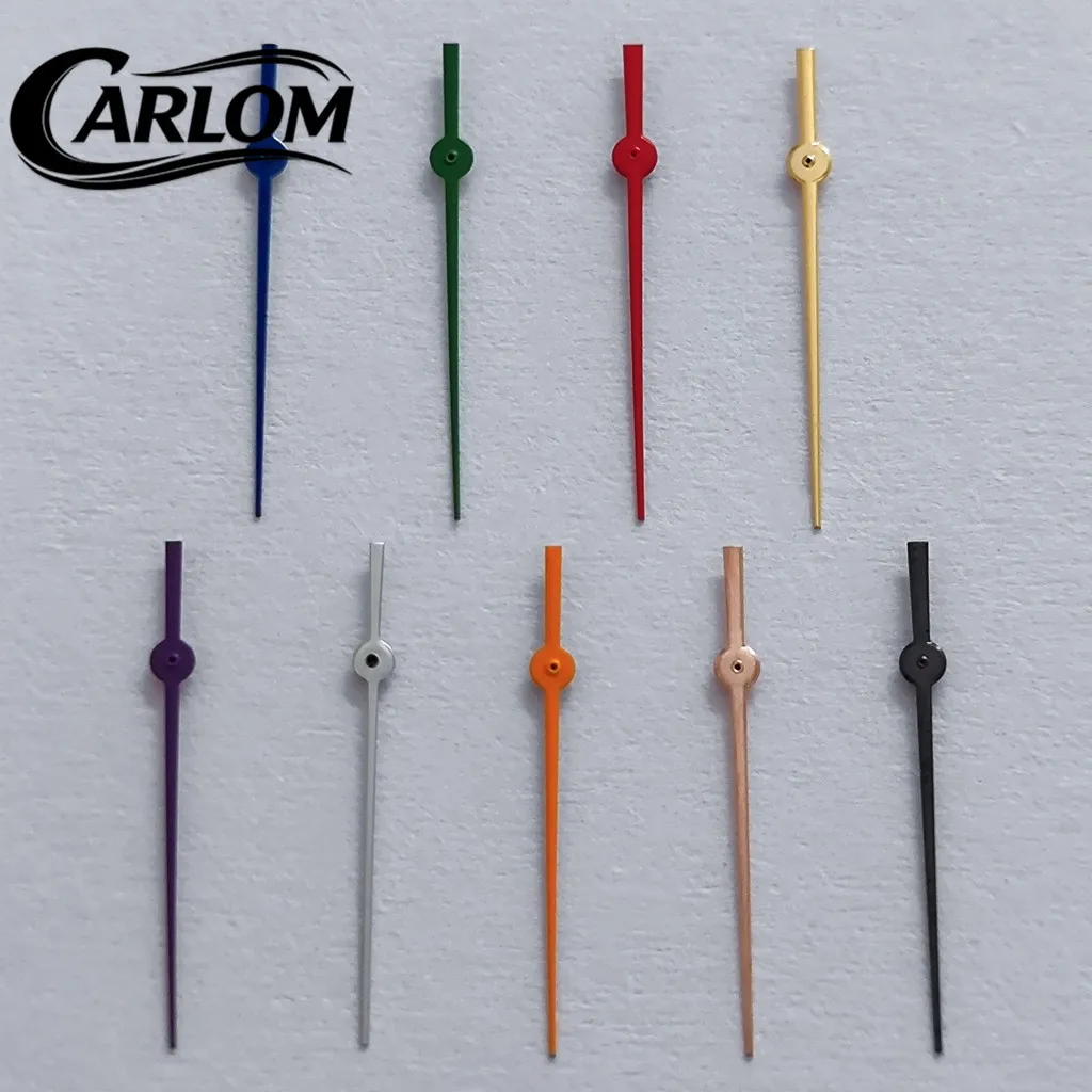 NH Uhrzeiger für NH34 NH35 NH36 NH38 NH39 NH70 NH72 Uhrwerke Silber Gunmetal Gold Blau Grün Rot Hochwertige Uhrenteile Image