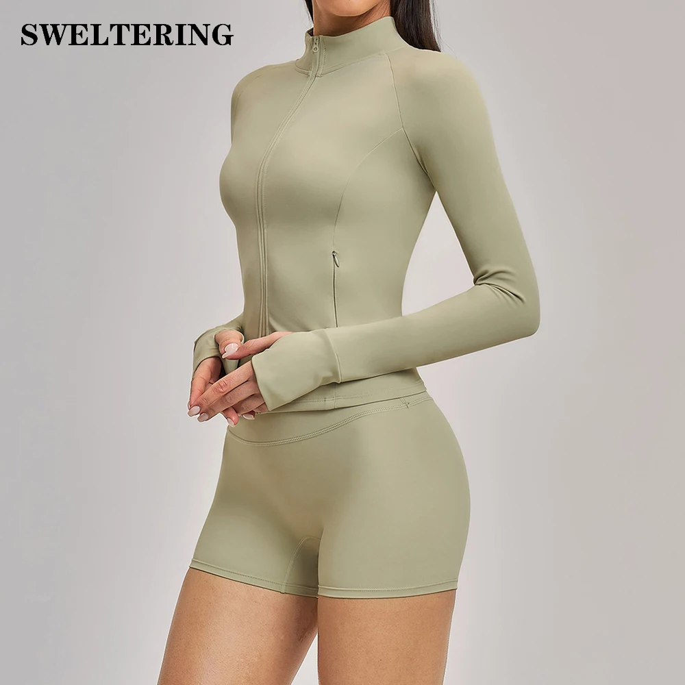 Set da Yoga 2 Pezzi, Abbigliamento da Palestra, Completi Fitness, Abbigliamento Sportivo Femminile, Tute da Yoga a Maniche Lunghe, Completi da Allenamento, Abbigliamento Atletico