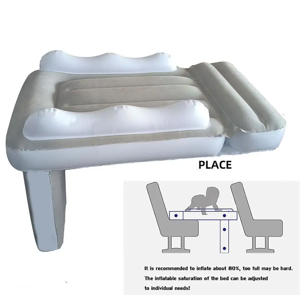 Tragbare Kleinkind Flugzeug Bett Für Kind Baby Matratze Luft Bett Sitz Extender Schlaf Matratze Sitz Für Reise Auto Road Trip Image