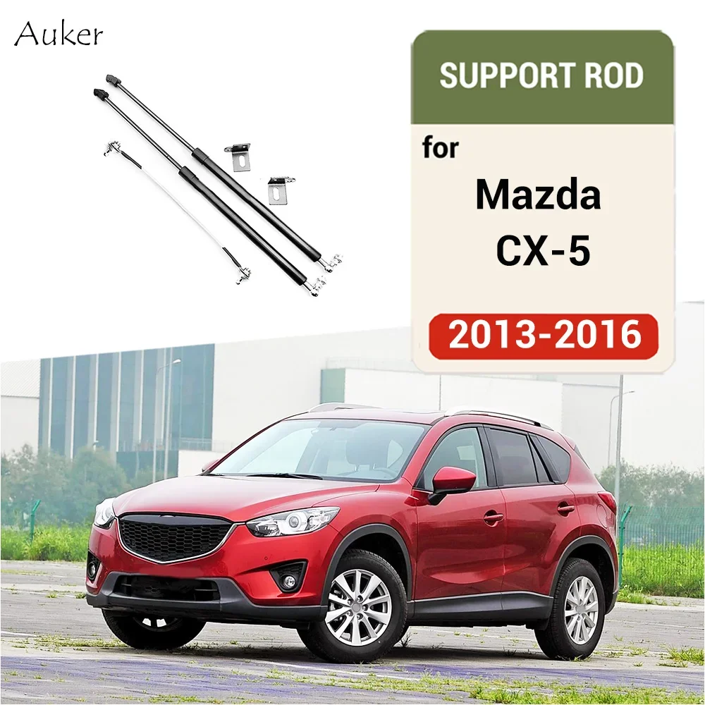 Für 2013 2014 2015 2016 Mazda CX-5 CX5 KE 1th Motorhaube Haube Unterstützung Stange Strut Bars Lift Frühling Schock Halterung Auto Styling Image