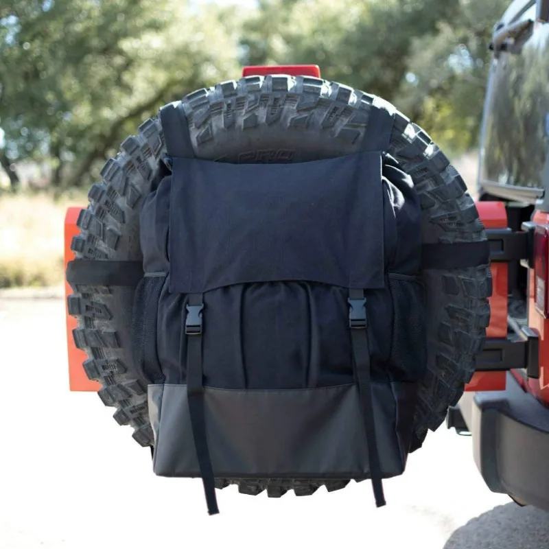Auto Ersatzreifen Müllsack Werkzeug Aufbewahrungstasche Reserverad Hängetasche Wüste Off-Road Ersatzreifen Aufbewahrungstasche für LKWs und SUVs Image