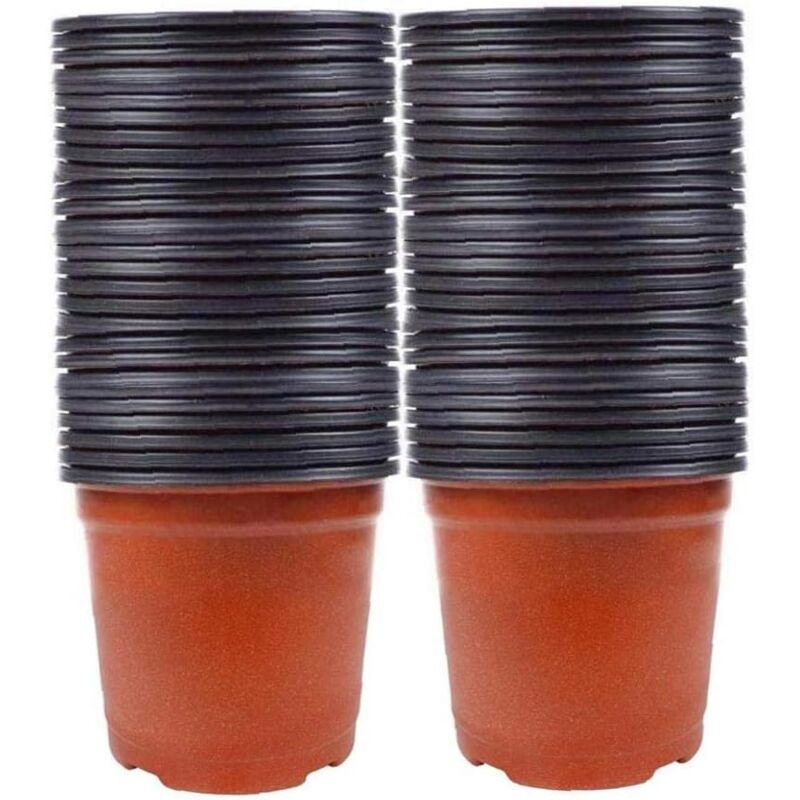 100 Pezzi Vasi Per Semi Vivaio Piante In Plastica Piccoli Vasi Da Fiori Vaso Per Vivaio Vasi In Plastica Vasi Di Partenza Per Semi-rapanda