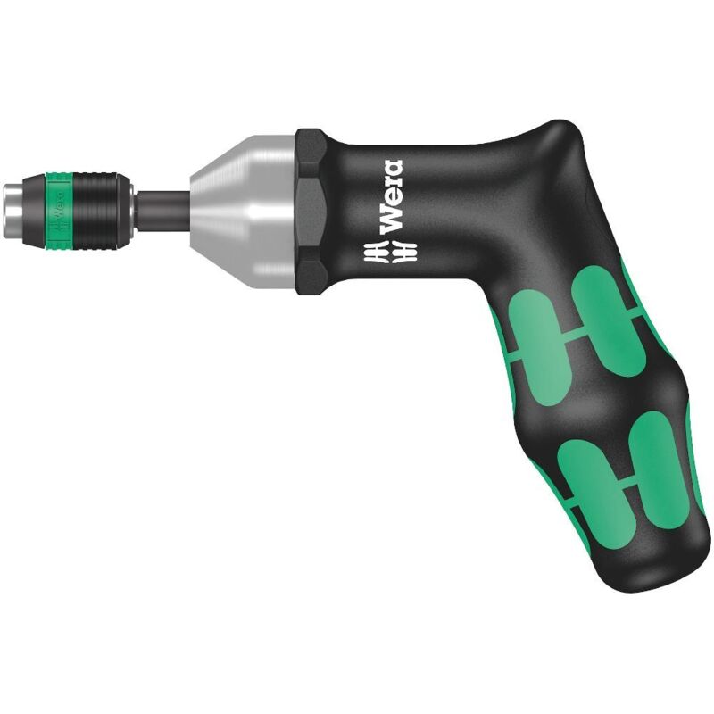 Wera 7463 Kraftform Cacciaviti Dinamometrici Preimpostati E Regolabili Con Impugnatura A Pistola E Porta-inserti Rapidaptor, 1/4 Pollice,4,0 Nm - 05074728001