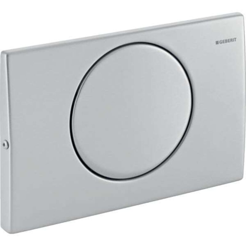 Sistemi Di Risciacquo - Placca Di Comando Mambo, Avvitabile, Acciaio Inox Spazzolato 115.751.00.1 - Geberit