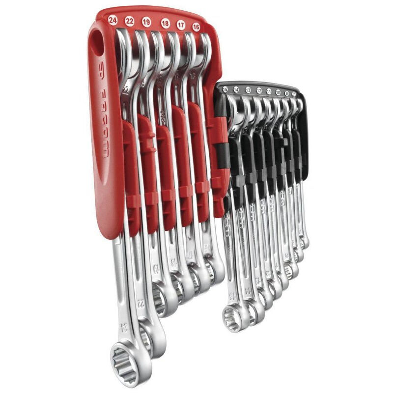 Set Di 14 Chiavi Combinate Standard Da 7 A 24 Mm + Custodia Facom 440.jp14