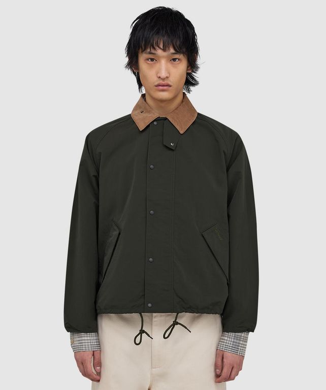 Transport Nylon Casual Jacket (Sage - Green - Barbour Jackets