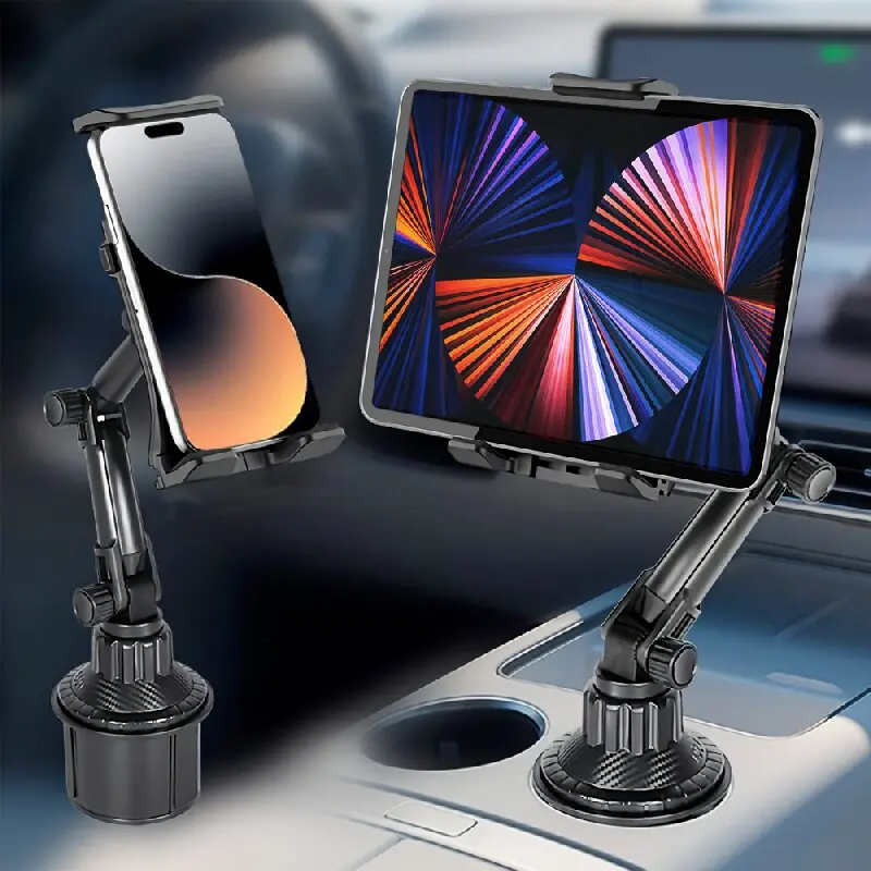 Supporto universale per tablet per tazza per auto Supporto per telefono Supporto per cellulare Bottiglia per bevande Supporto per iPad Supporto per smartphone Pad per telefono cellulare da 11 pollici