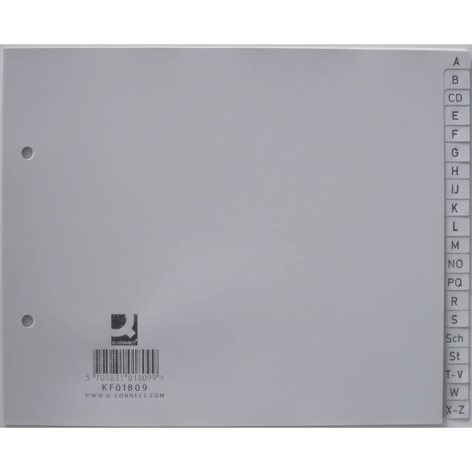 Register A-Z, A4 Q-CONNECT KF01809 Image