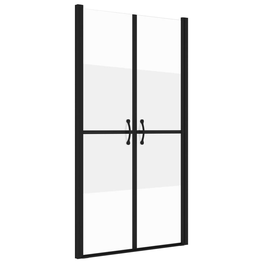 Helloshop26 - Duschabtrennung für Bad WC oder Duschraum Innenbereich verstellbare Breite ESG (73–76) x 190 cm halbmattiert 02_0002056 Image