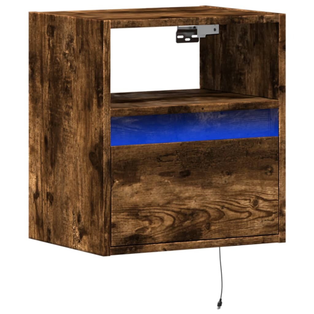 Helloshop26 - Multimedia-TV-Möbel TV-Regal TV-Sideboard wandmontierter TV-Schrank für Esszimmer Wohnzimmer Schlafzimmer mit 02_0027984 Image