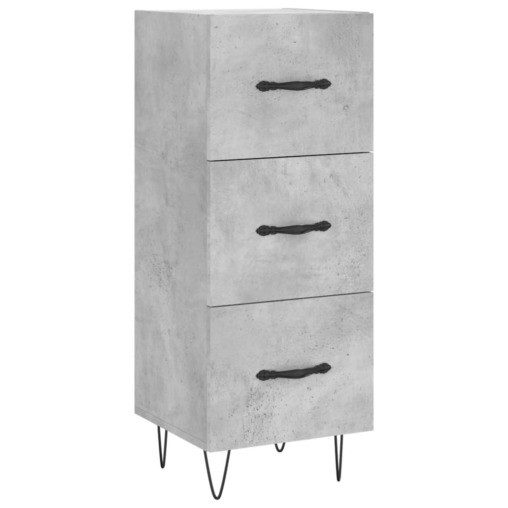 Helloshop26 - Buffet Sideboard Kommode Kleiderschrank Aufbewahrungsmöbel Organizer für Küche Wohnzimmer Lounge 34,5 x 34 x 90 cm 02_0031912 Image