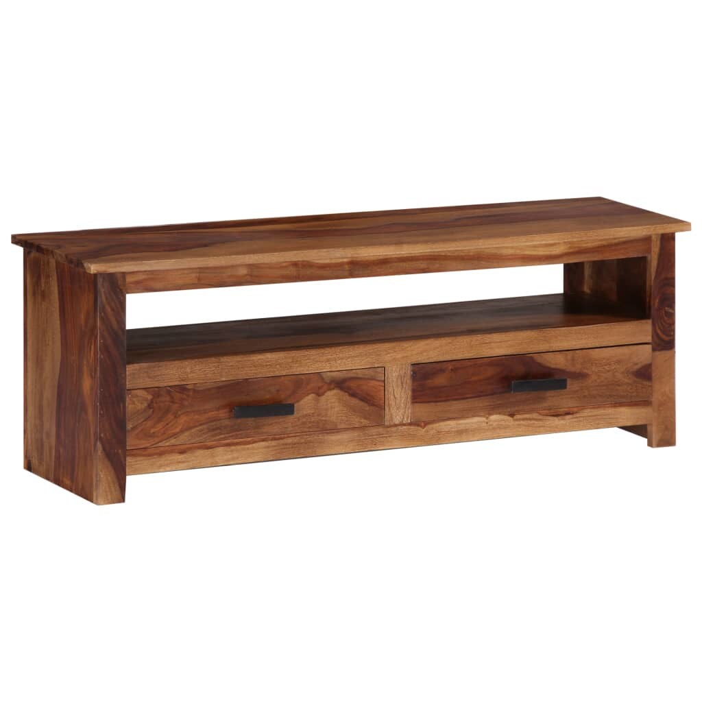 Helloshop26 - Praktischer Designer-TV-Ständer/Sideboard 118 cm massives Sheesham-Holz 2502277 Image