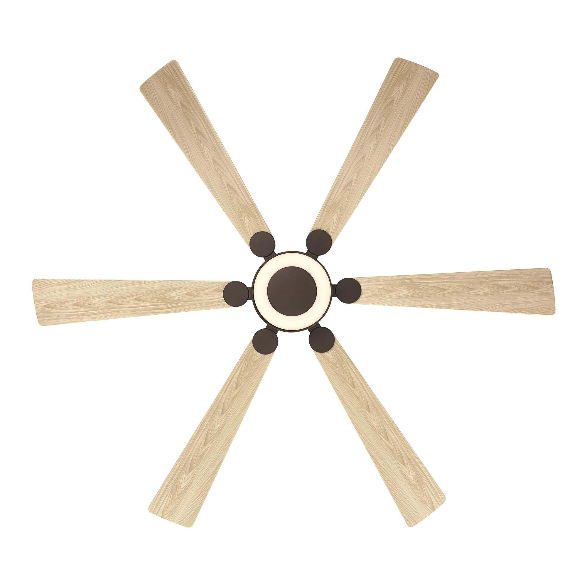 Minka Aire Brenix 60 Inch Ceiling Fan with Light Kit - F773L-DB/WTO