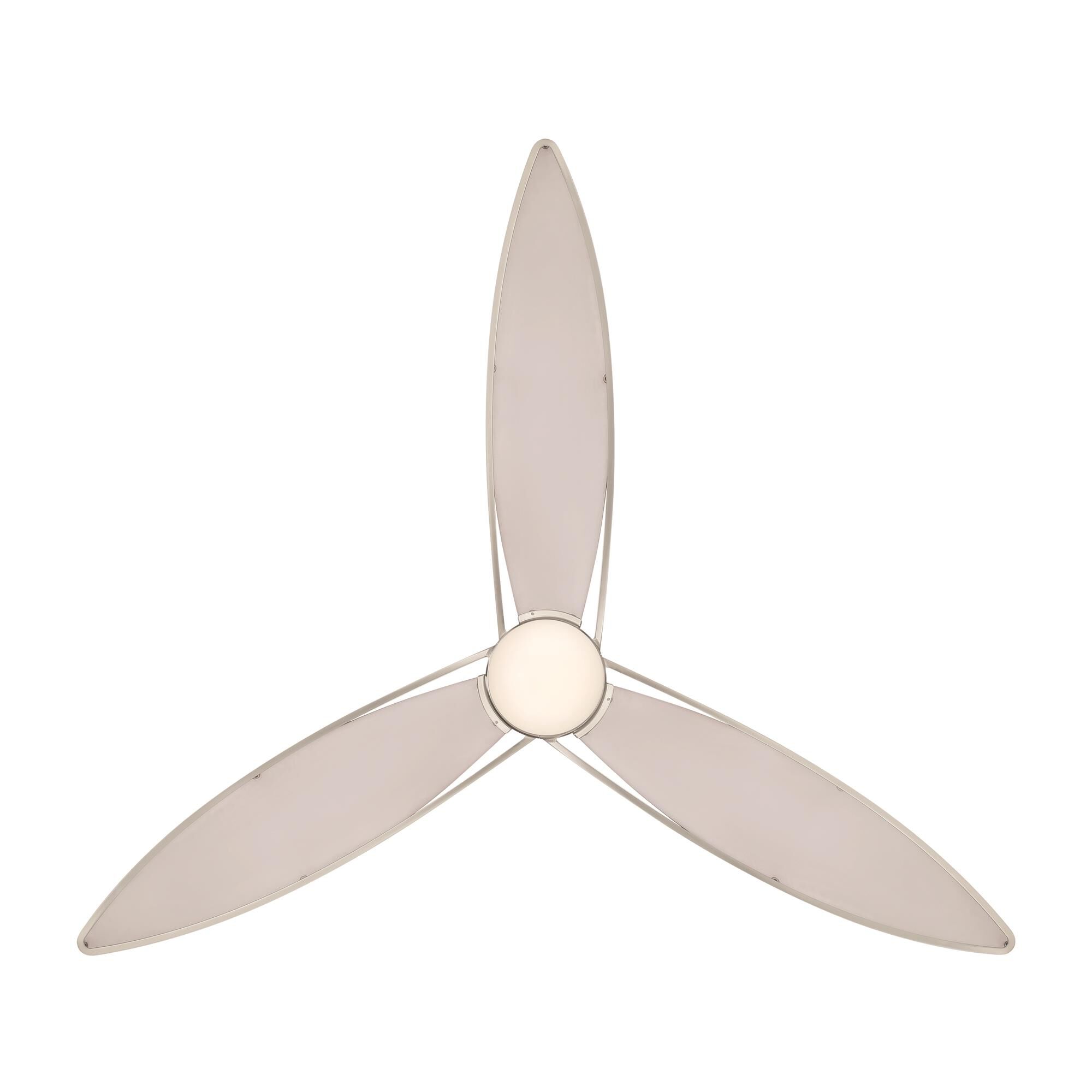 Minka Aire Fleur 64 Inch Ceiling Fan with Light Kit - F757L-BN