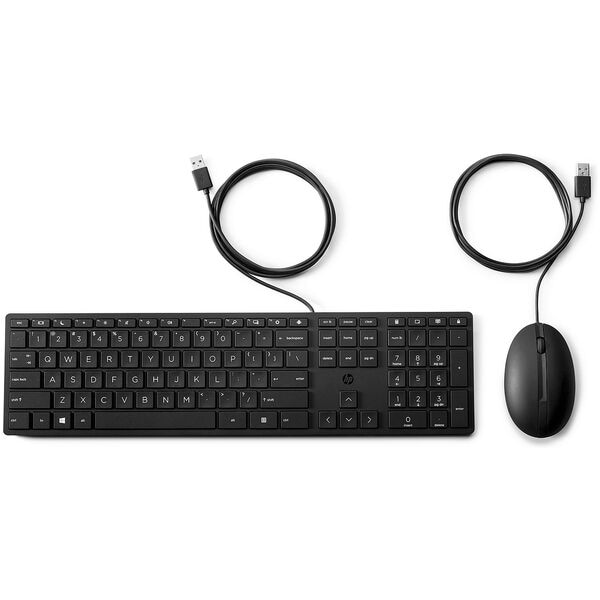 HP Tastatur-Maus-Set (kabelgebunden) »Desktop 320MK« schwarz Image