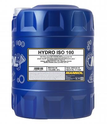 Mannol 20 L Hydro ISO 100 [Hersteller-Nr. MN2104-20] Image