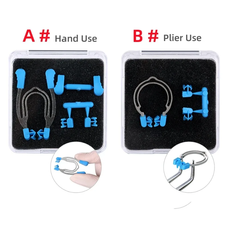 Dental Matrix Schnittkonturierte Matrizen Klemmen Modell mit Ersatzteilen Zahnrestaurierung Hilfswerkzeuge Image