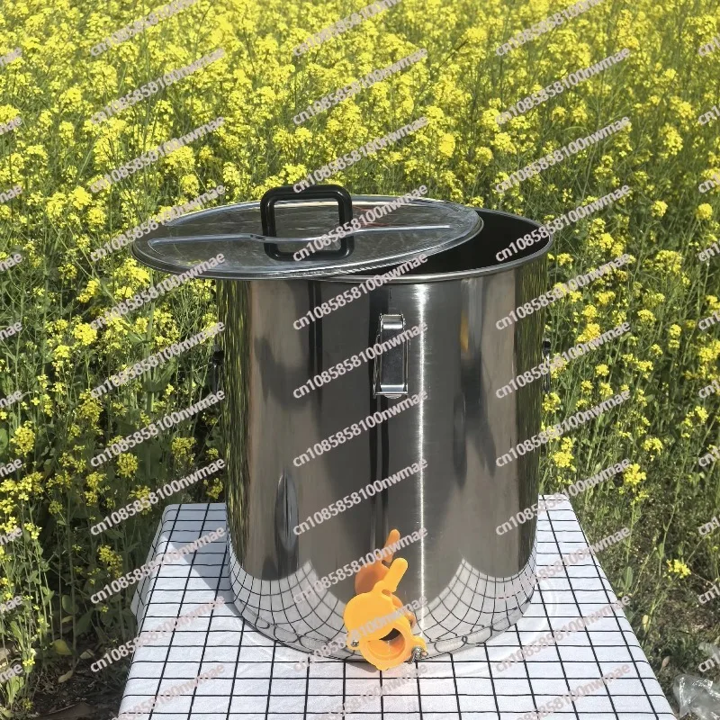 50L Edelstahl-Honigeimer 120L Edelstahl-Honig-Aufbewahrungseimer 201/304 kann Filter hinzufügen