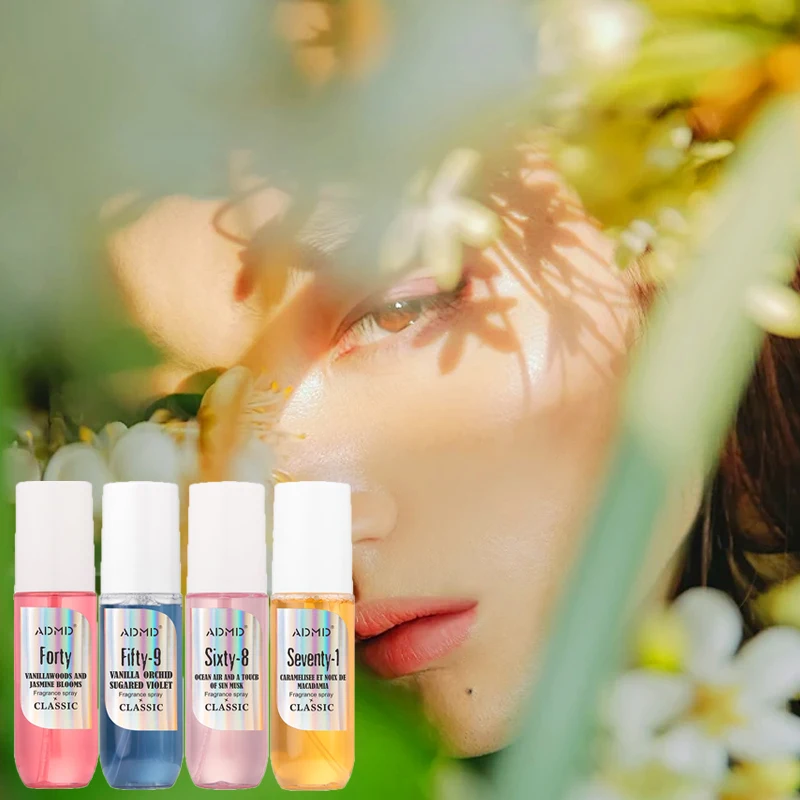 Duftspray, anhaltender Duft, mild und nicht zu scherp, natürlicher Duft, verschiedene Duftstoffe, geeignet für Arbeit und Dating Image