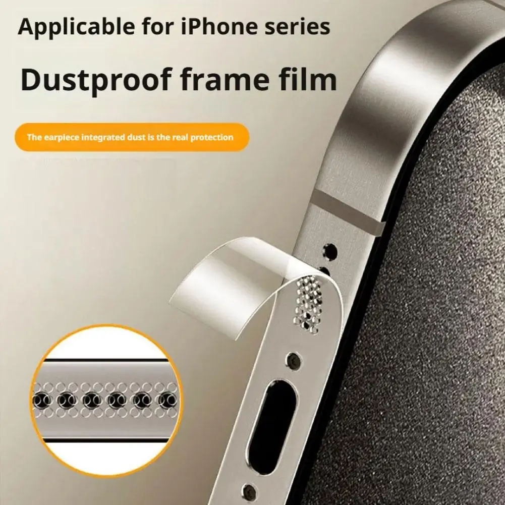 Seite Hydrogel Film Für IPhone 17 Serie Rahmen Schutz Rand Rahmen Schutz Für IPhone 17 17Pro 17Pro Max ﻿ Image