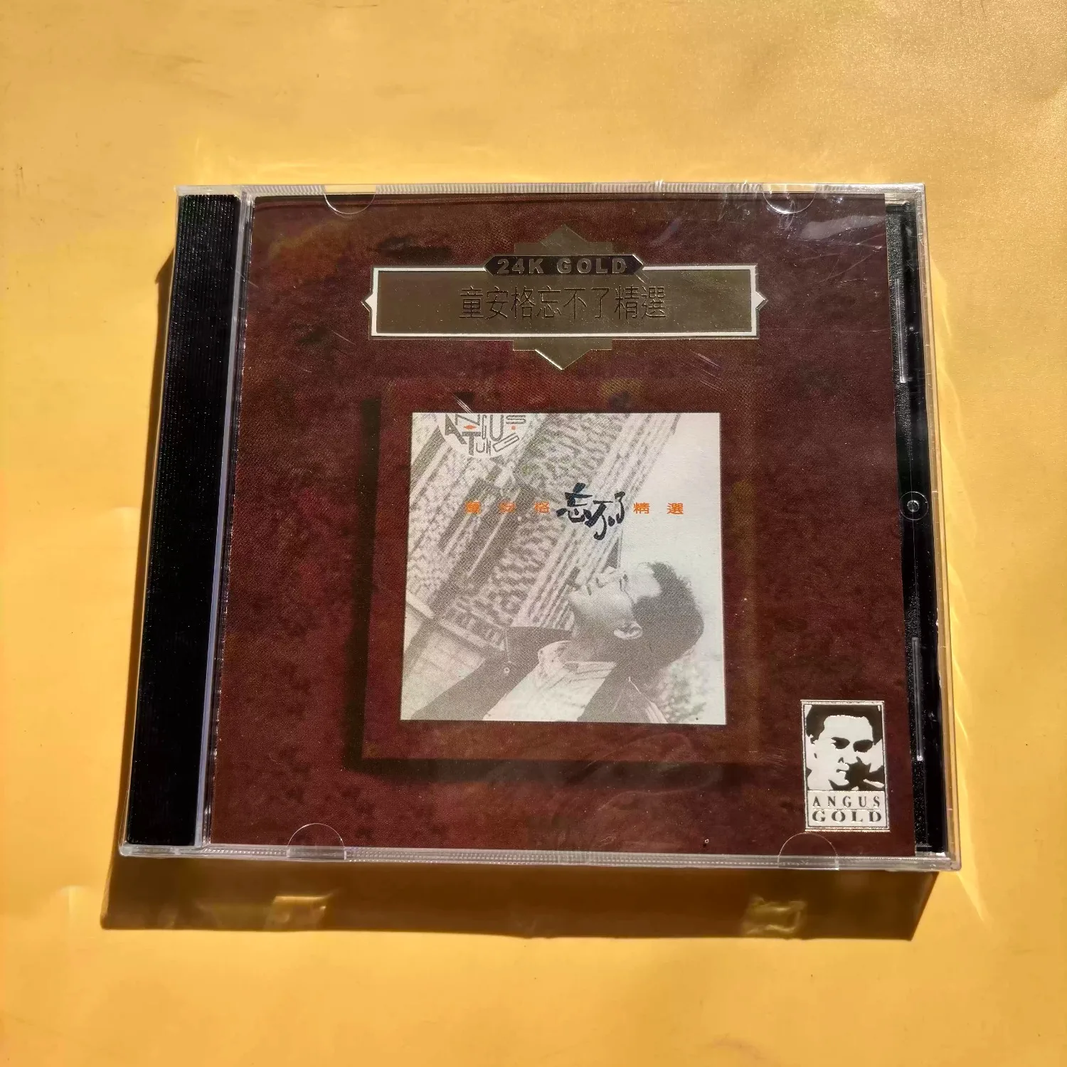 Angus Tung "Unforgettable" Greatest Hits 24K Gold CD Klassischer Mandopop Sänger-Songwriter Chinesisches Pop-Meisterwerk Image