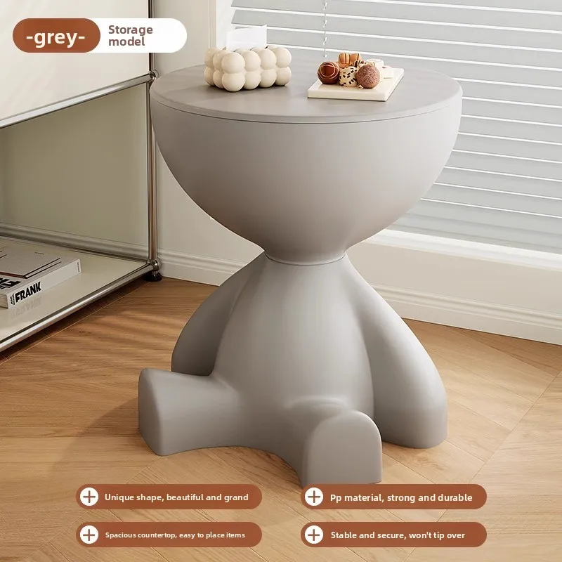 Stabiler Haushaltsartikel Kreativer Nachttisch, Wohnzimmer-Sofatisch, Abnehmbarer Mini-Tisch, Kleiner Apartment-Couchtisch