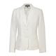 Busy Women's Light Cream Off White Suit Jacket Blazer 16