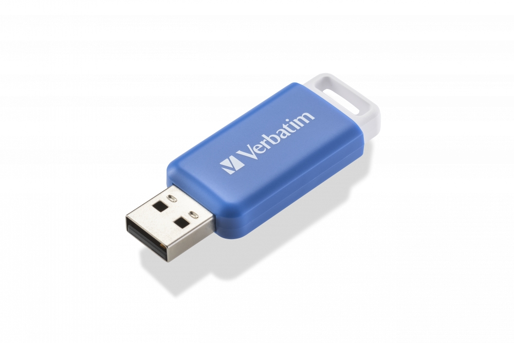 Verbatim 49455 Verbatim USB-Stick DataBar blau 64 GB Image
